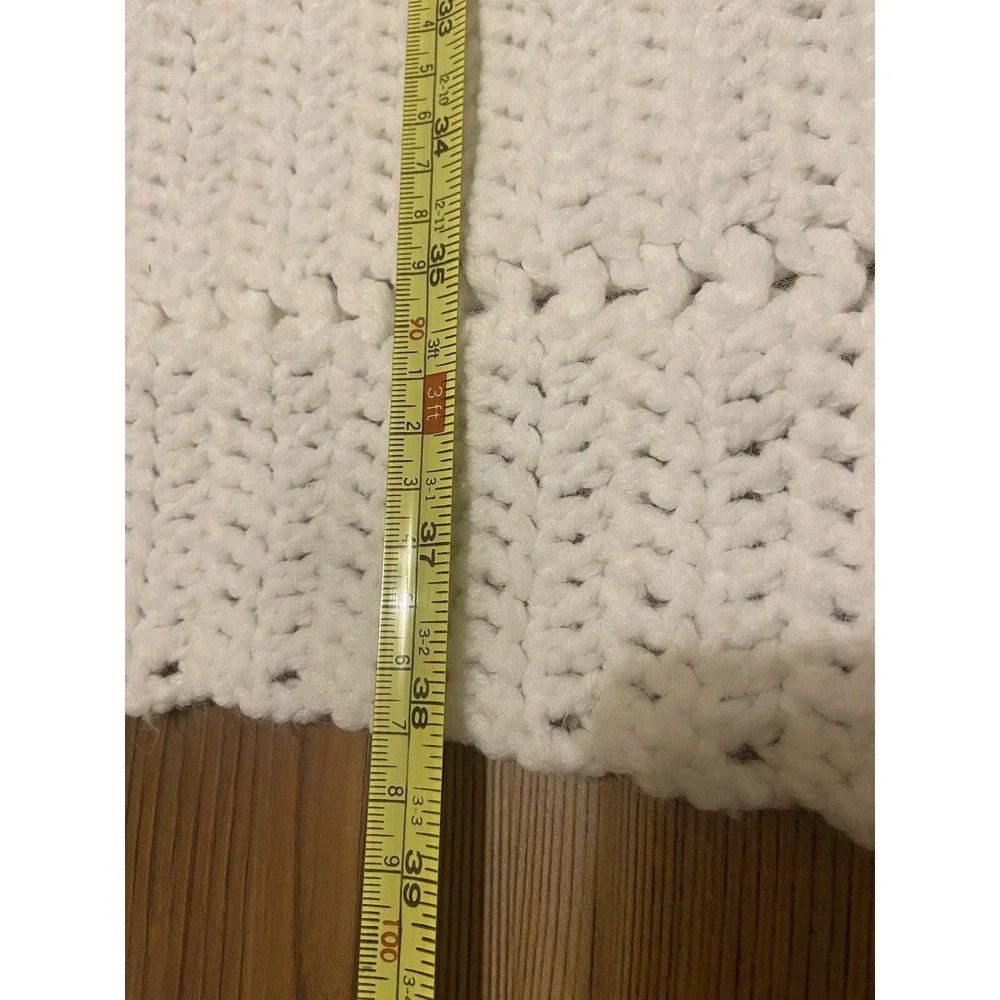 Crochet Knit Afghan Blanket Handmade Throw 38